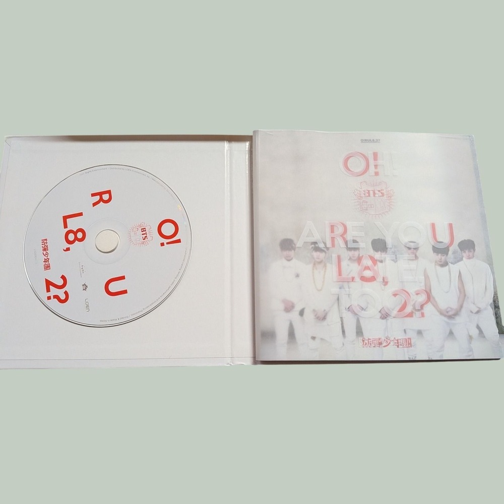 BTS O!RUL8,2? 1st Mini Album CD Photobook 2013 Big Hit Bangtan Boys Korean K-Pop